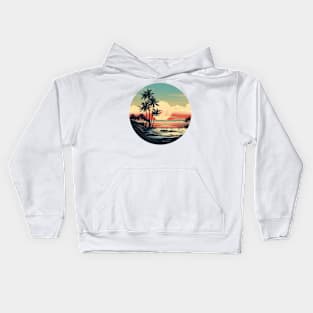 Sounds of the Beach Kids Hoodie